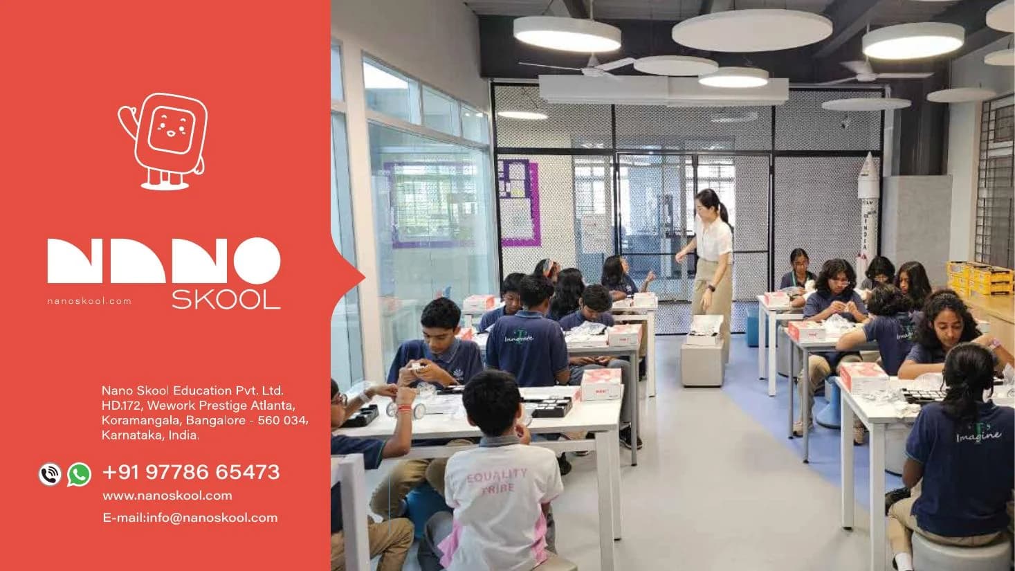 NanoSkool classroom in action