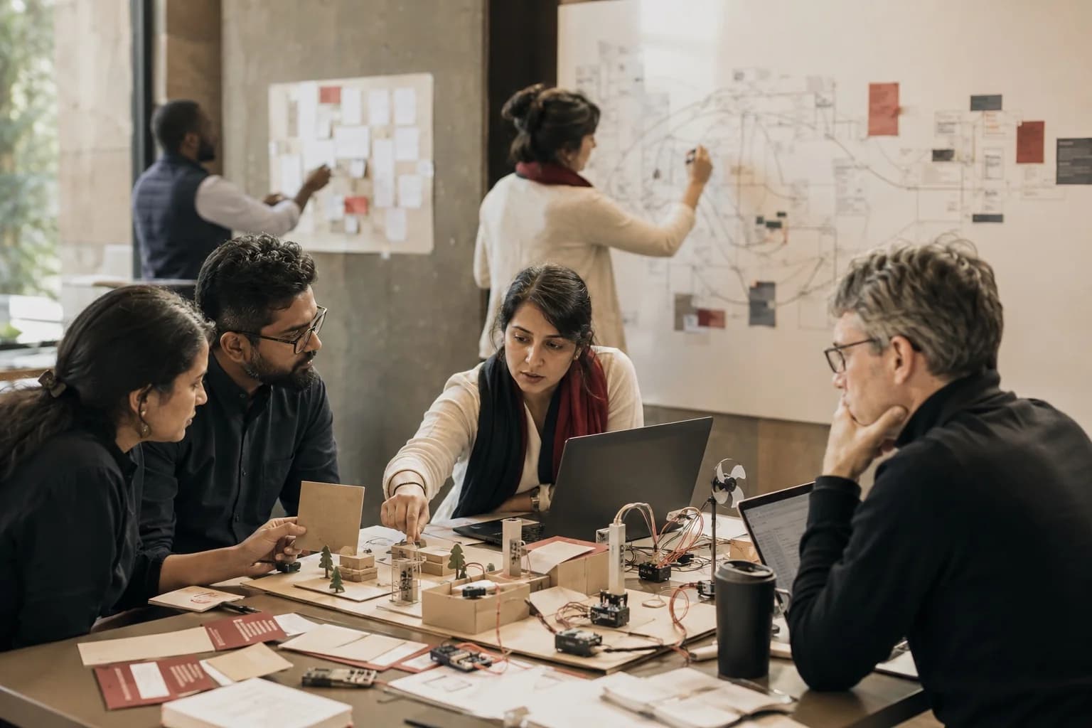 Adult educators prototyping a smart-school learning experience